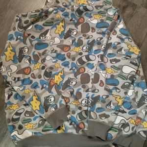 Bathing ape( bape) animal kingdom full zip hoodie